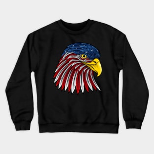 US Flag Eagle Crewneck Sweatshirt